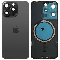 iPhone 15 Pro Back Cover With Frame Black