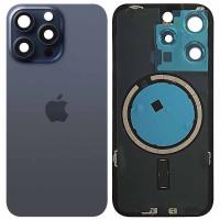 iPhone 15 Pro Back Cover With Frame Blue