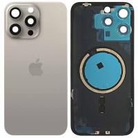 iPhone 15 Pro Max Back Cover With Frame Titanium