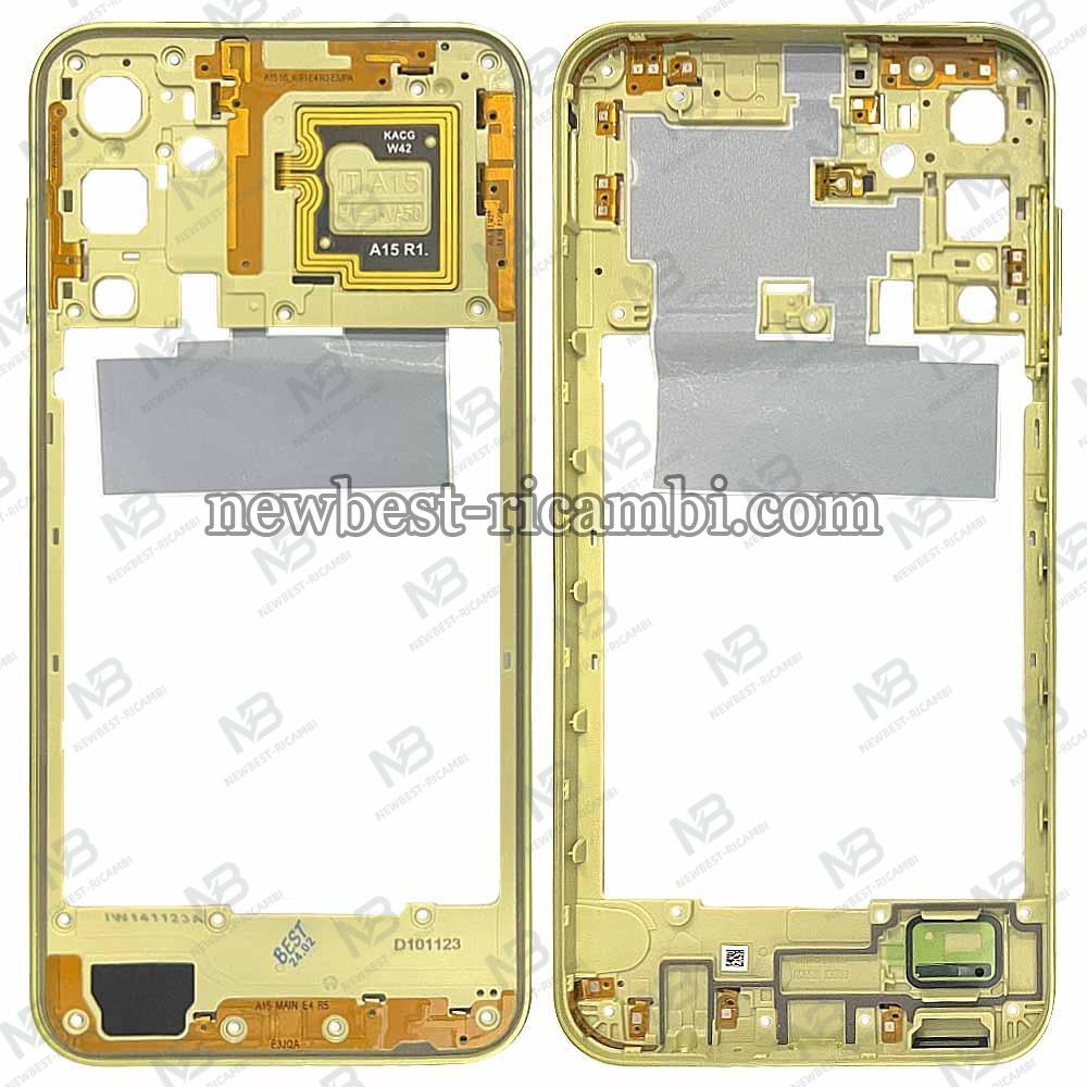 Samsung Galaxy A15 5G A156 Frame + Side Key Yellow
