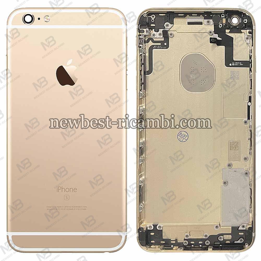 iPhone 6S Plus Back Cover + Side Key Gold Dissambled Grade A / B Original