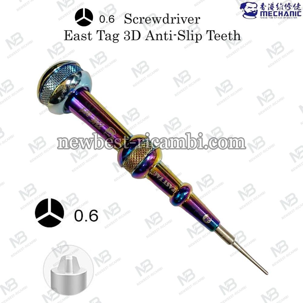 Mechanic Screwdriver 3D Anti-Slip Teeth Y 0.6
