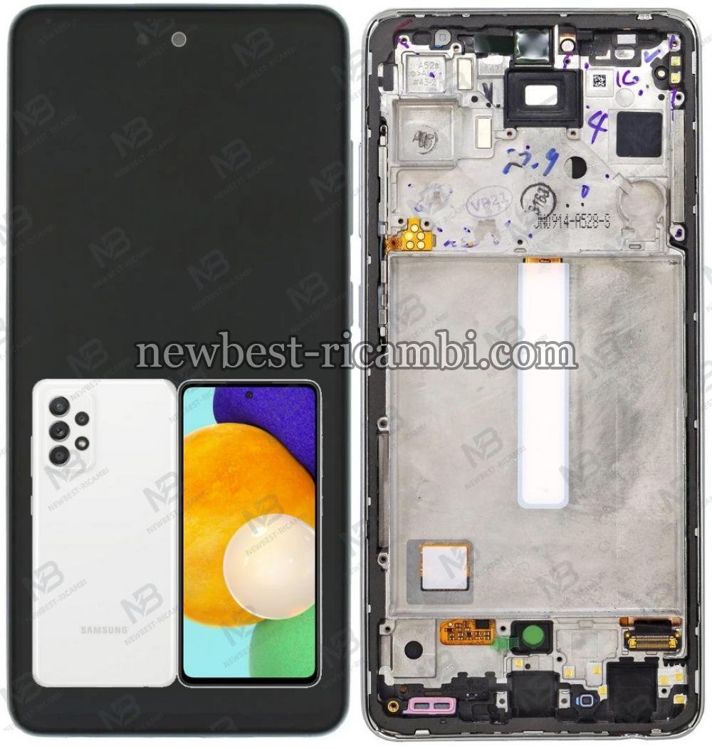 Samsung Galaxy A525/ A526/ A528 Touch+Lcd+Frame White OLED OEM
