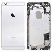 iPhone 6S Plus Back Cover + Dock Charge + Side Key Silver Dissambled Grade A / B Original