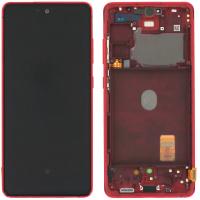 Samsung Galaxy S20 FE G780/G781 Touch+Lcd+Frame Red OLED OEM