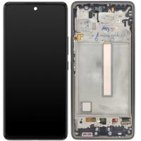 Samsung Galaxy A536 A53 5G Touch+Lcd+Frame Black OLED OEM