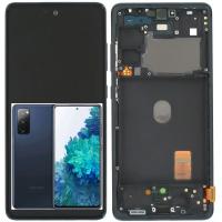 Samsung Galaxy S20 FE G780/G781 Touch+Lcd+Frame Cloud Navy Black OLED OEM