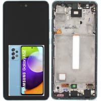 Samsung Galaxy A52 A525/A52 5G A526 Touch+Lcd+Frame Blue OLED OEM