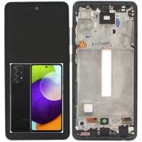 Samsung Galaxy A525/ A526/ A528 Touch+Lcd+Frame Black OLED OEM