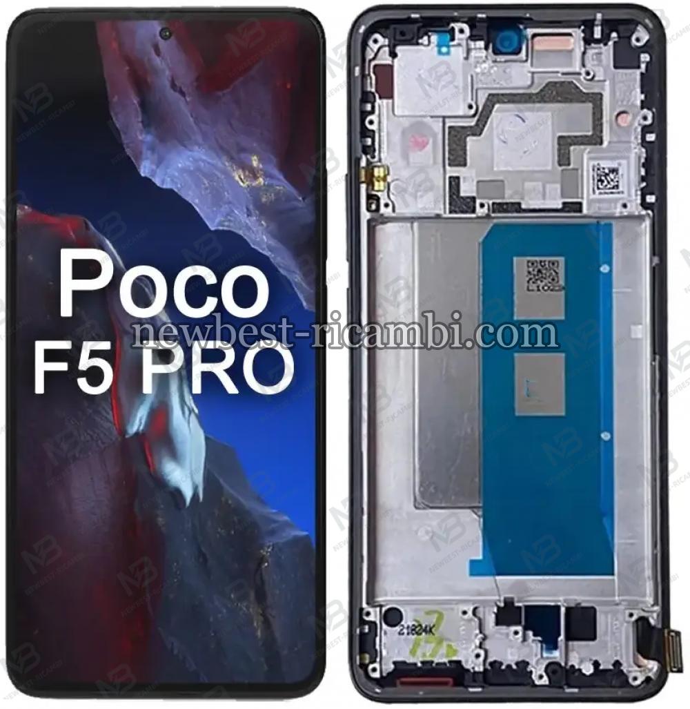 Xiaomi Poco F5 Pro 5G Touch + Lcd + Frame Black Original