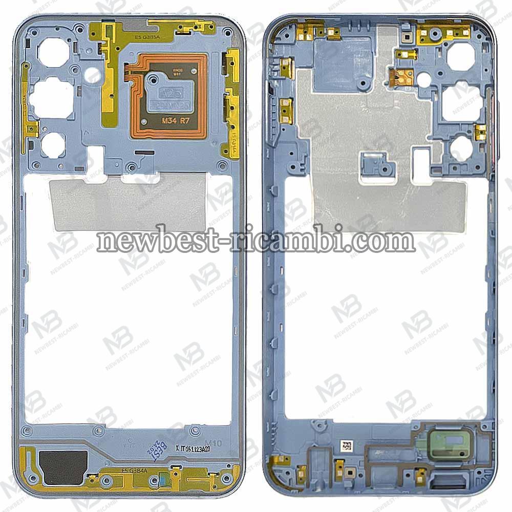 Samsung Galaxy A25 5G A256 Frame B + Side Key Blue