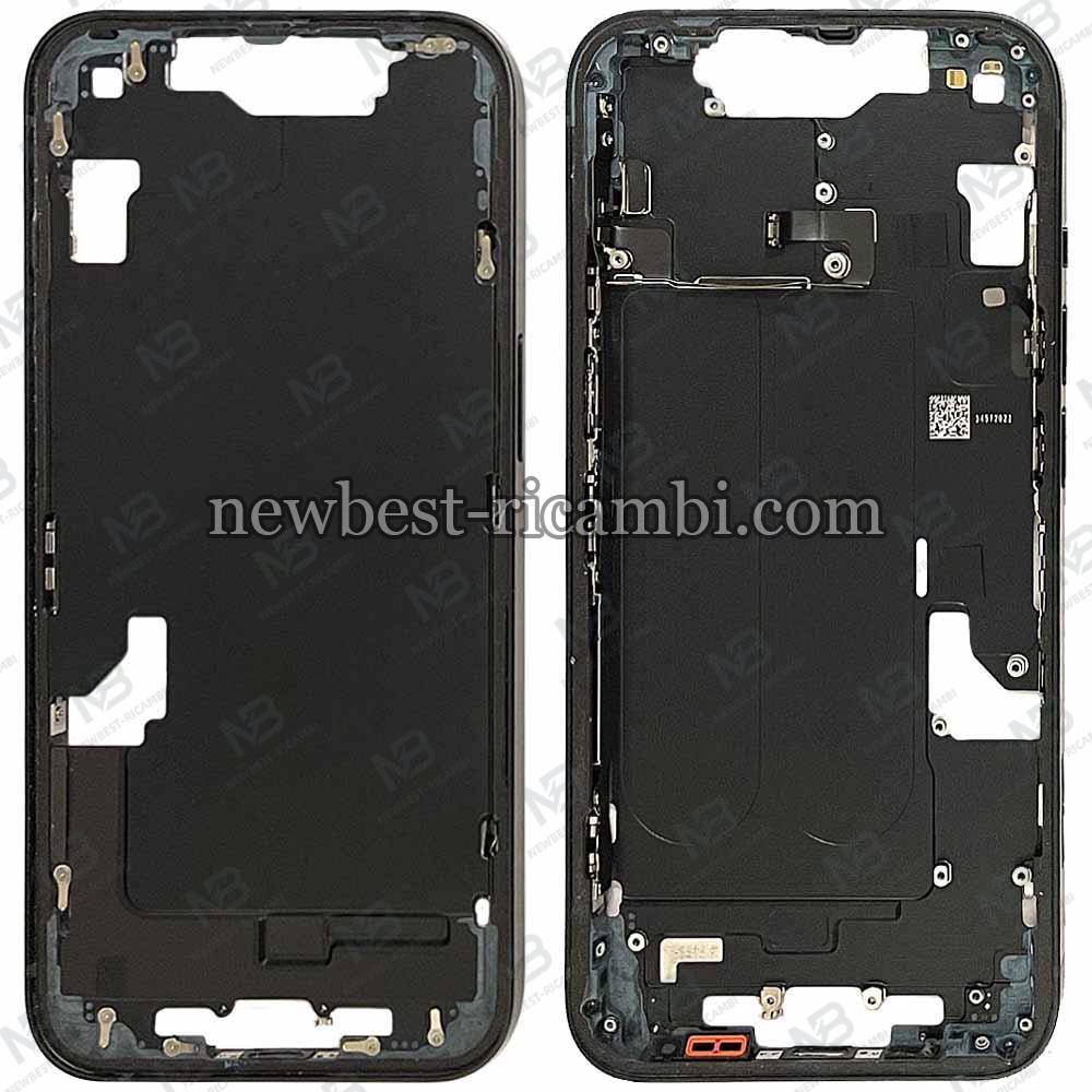 iPhone 14 Plus Middle Frame + Side Key Dissembled Black Grade A Original