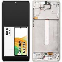 Samsung Galaxy A336 A33 5G Touch+Lcd+Frame White OLED OEM