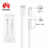Huawei AP55 18W 2A 1.5M White USB-A To MicroUSB / USB-C Cable In Blister