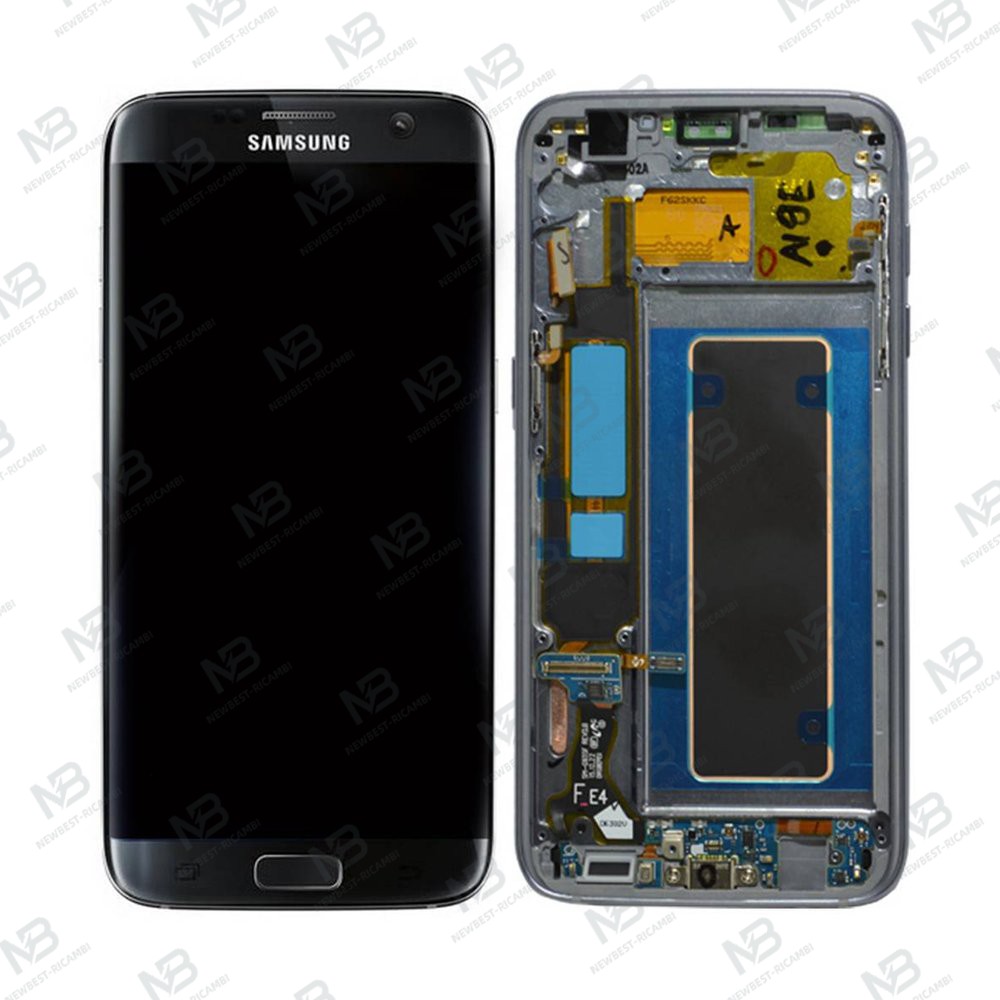 Samsung Galaxy S7 Edge G935f Touch+Lcd+Frame Black Service Pack