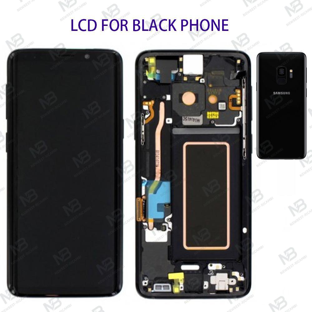 Samsung G960f Galaxy S9 Touch + Lcd + Frame Black Service Pack
