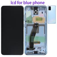 Samsung Galaxy S20 G980f G981 Touch + Lcd + Frame Blue Service Pack
