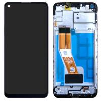 Samsung Galaxy M11 M115 Touch + Lcd + Frame Black Service Pack