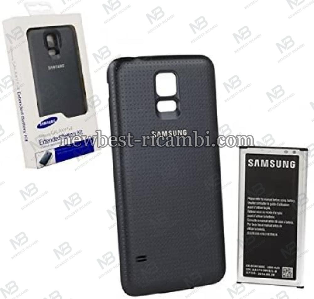 Samsung Galaxy S5 G900f Extended Battery Kit black in blister original