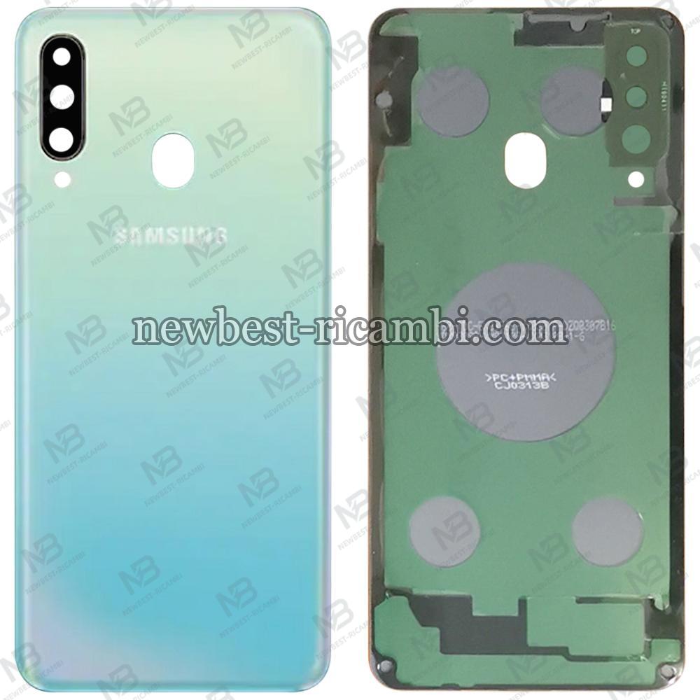 samsung galaxy a60 a606 back cover green original