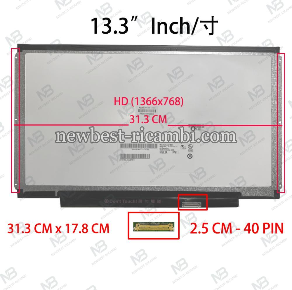 computer led 13.3" LTN133AT27-202 HD (1366x768) 40 pin lcd display
