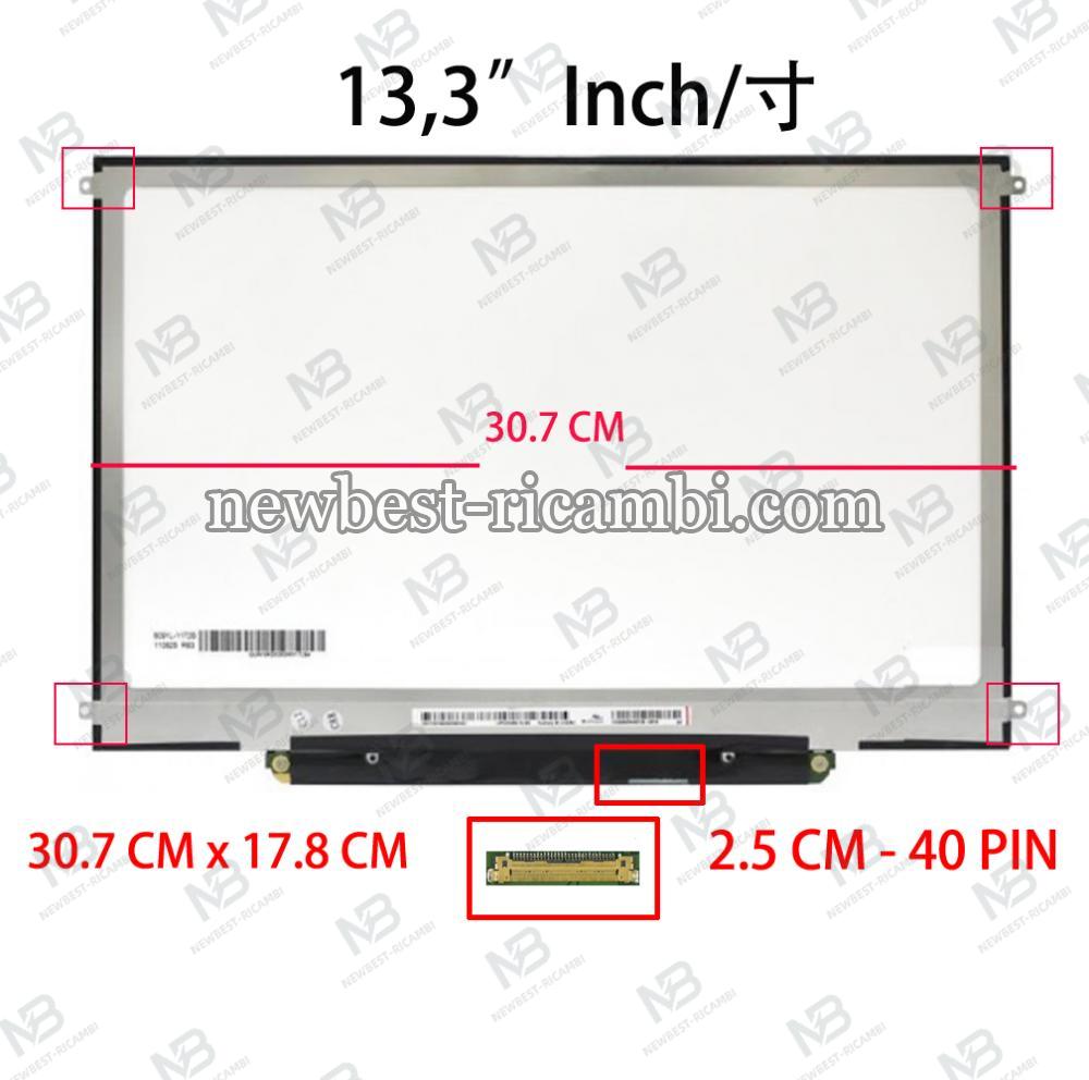 computer led 13.3" LP133WH2 (TL) (A3) 40 pin lcd display