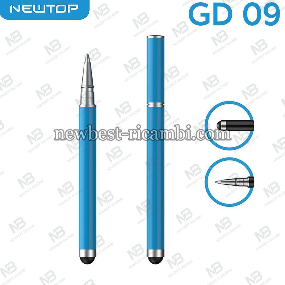 NEWTOP GD09 PENNA TOUCH COLORE AZZURRO