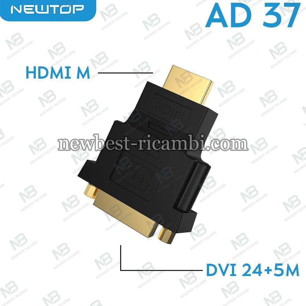 NEWTOP AD37 ADATTATORE DVI(24+5) M/HDMI M
