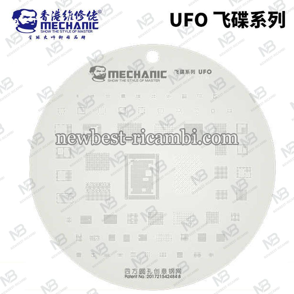Mechanic UFO 6 iPhone XR/XS/XS MAX BGA Reballing Steel Stencil