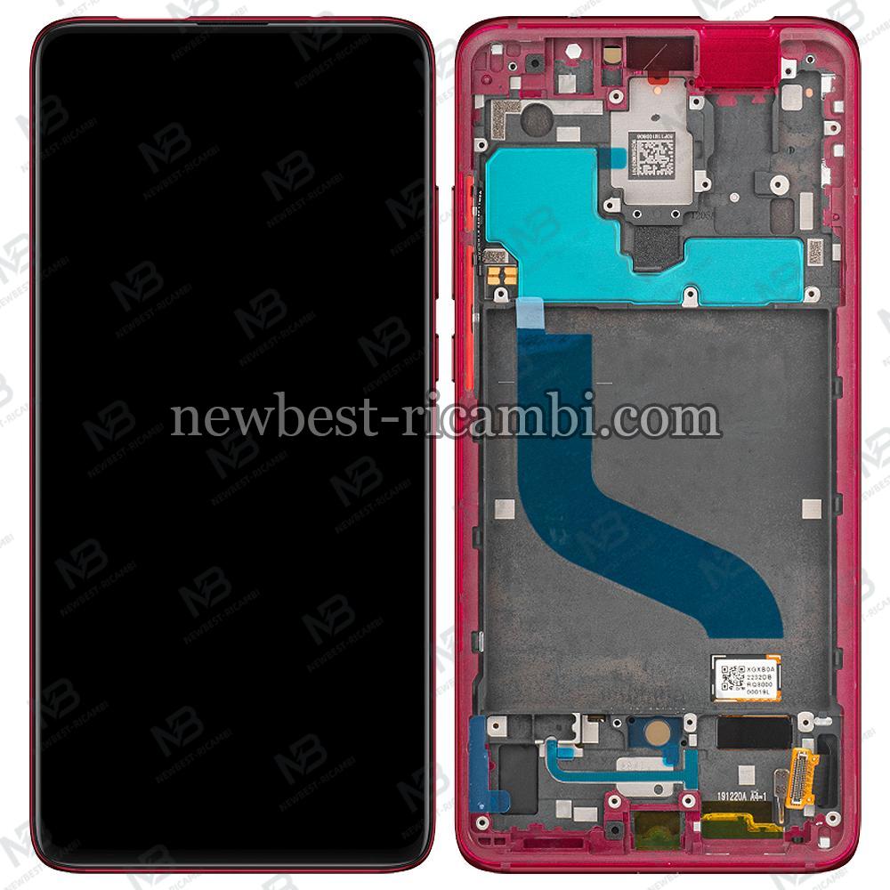 Xiaomi Redmi K20 / K20 Pro / Mi 9T / Mi 9T Pro Touch + Lcd + Frame Red Service Pack