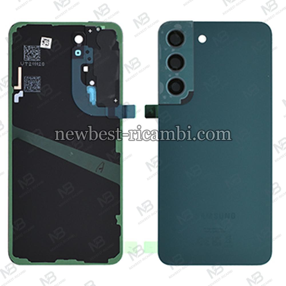 Samsung Galaxy S22 S901B Back Cover+Camera Glass Green Original