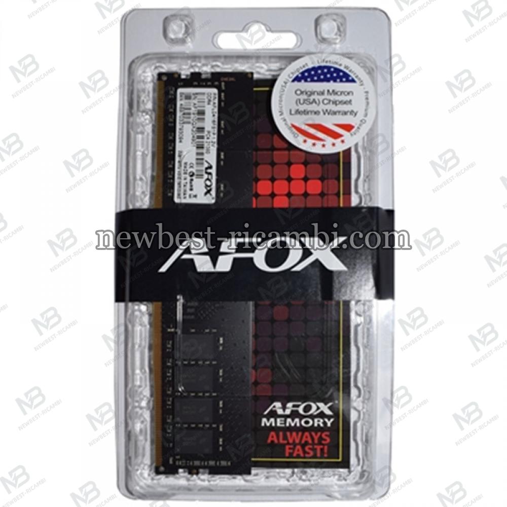 Ram Afox DDR4 4G 2666MHZ MICRON CHIP Memory Module