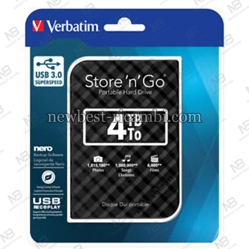VERBATIM STORE ´N´ SAVE 3.5" (8.89CM) GEN 2 4TB USB 3.0