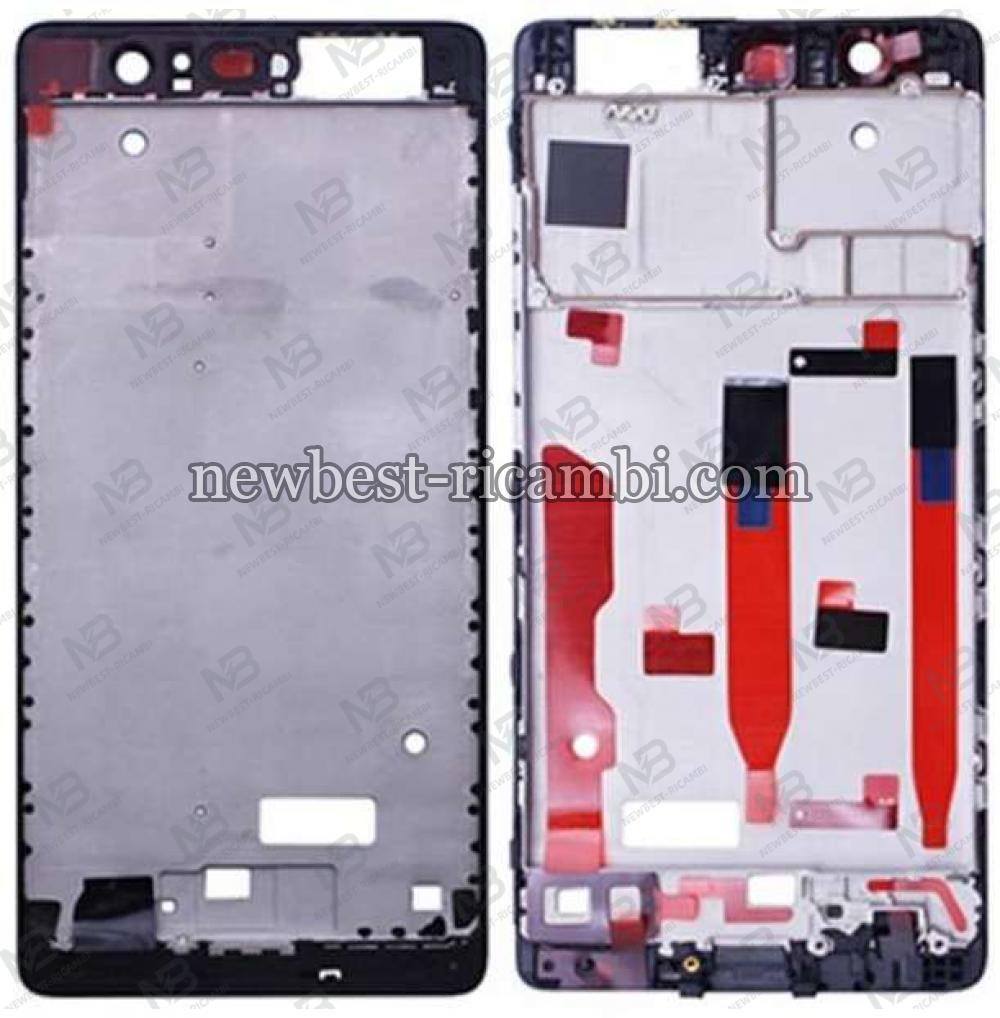 Huawei P9 Lcd Display Support Frame Black