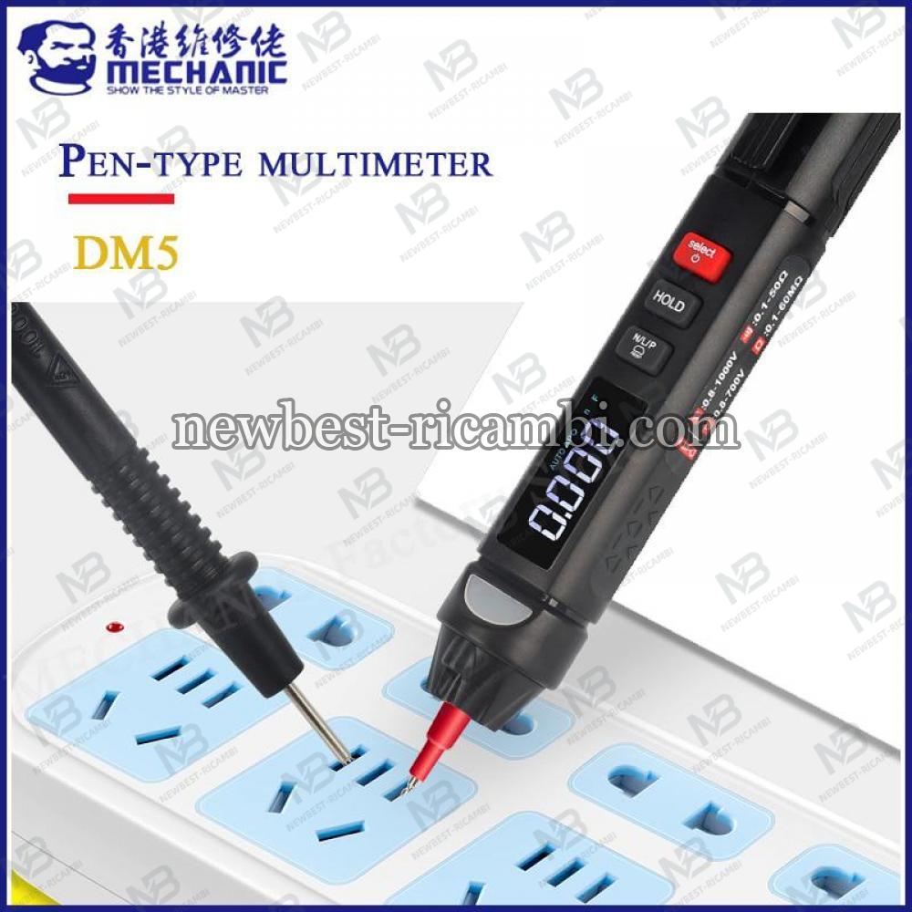 MECHANIC DM5 digital display pen-type multimeter automatic measuring range