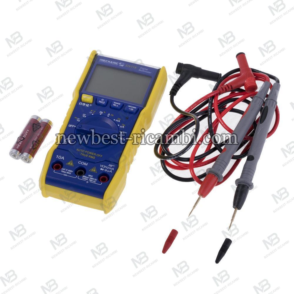 MECHANIC SIV119 Mini Automatic Portable Universal Digital Multimeter