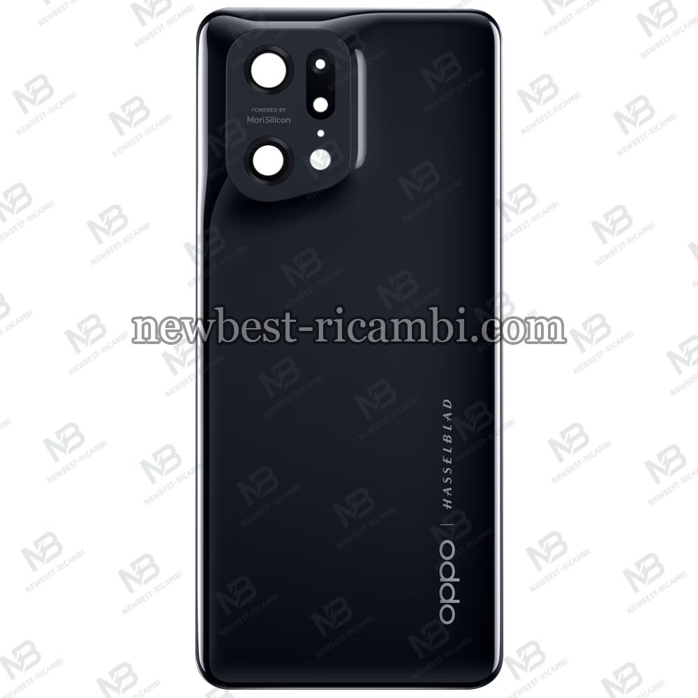Oppo Find X5 Pro 5G (CPH2305) Back Cover + Camera Glass Black Original