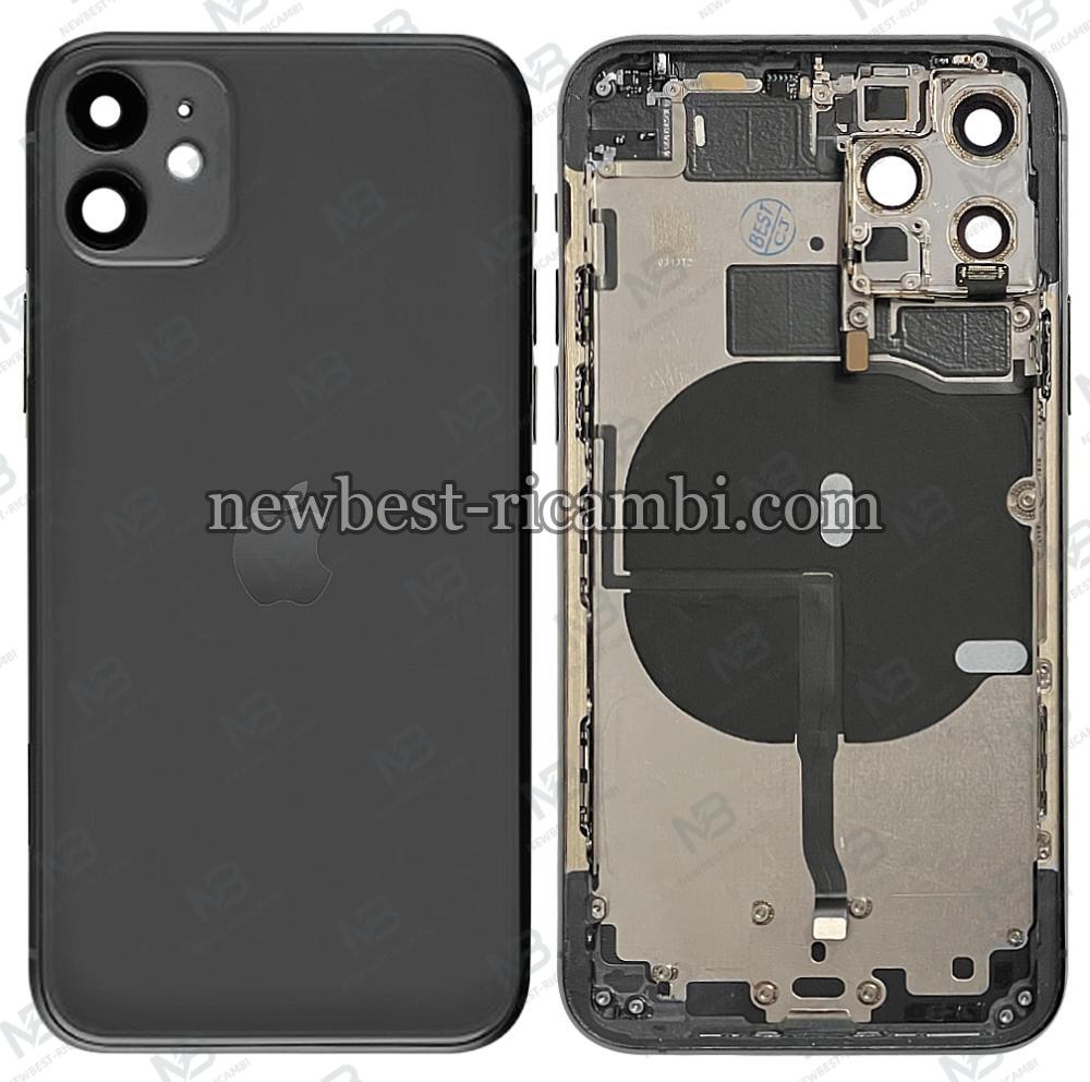 iPhone 11 Pro Back Cover With Frame Black Dissemble Original