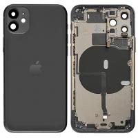 iPhone 11 Pro Back Cover With Frame Black Dissemble Original