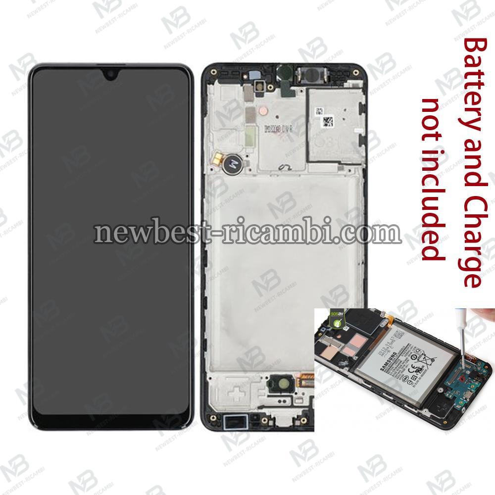 Samsung Galaxy A31 A315 Touch+Lcd+Frame Disassemble From New Phone A