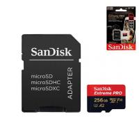 SanDisk Extreme Pro MicroSDXC Uhs-I Card With Adapter 256GB