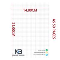 Newbest A5 Notepad 50 Pages 