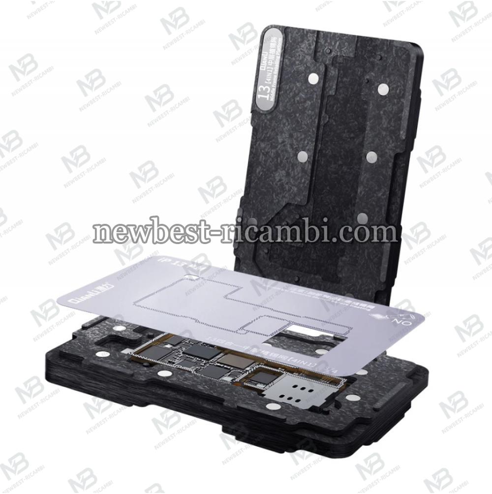 QIANLI 4in1 Mid Frame Reballing Platform for iPhone 13/13Mini/13Pro/13ProMax