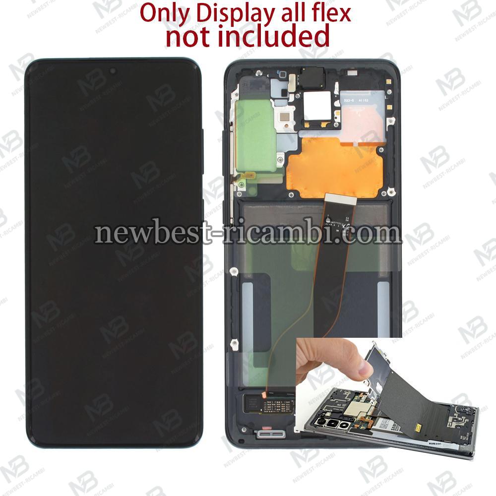 Samsung Galaxy G985 / G986 Touch+Lcd+Frame Black Disassembled Grade A