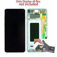 Samsung Galaxy S10 G973 Touch+Lcd+Frame Green Disassembled Grade A