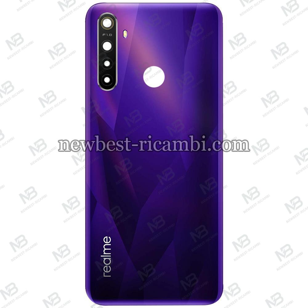 Realme 5 Back Cover Purple Original