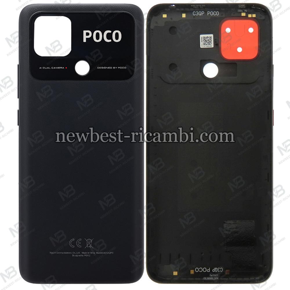 Xiaomi Poco C40 4G Back Cover Black Original