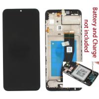 Samsung Galaxy A02S A025G Touch+Lcd+Frame Black Disassemble From New Phone A