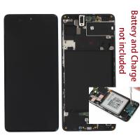 Samsung Galaxy A715 Touch+Lcd+Frame Black Disassemble From New Phone A