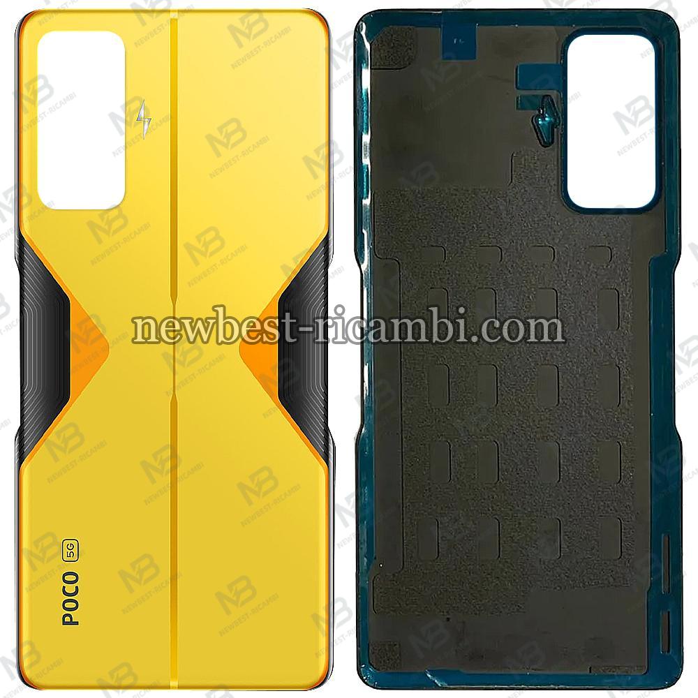 Xiaomi Poco F4 Gt Back Cover Yellow AAA